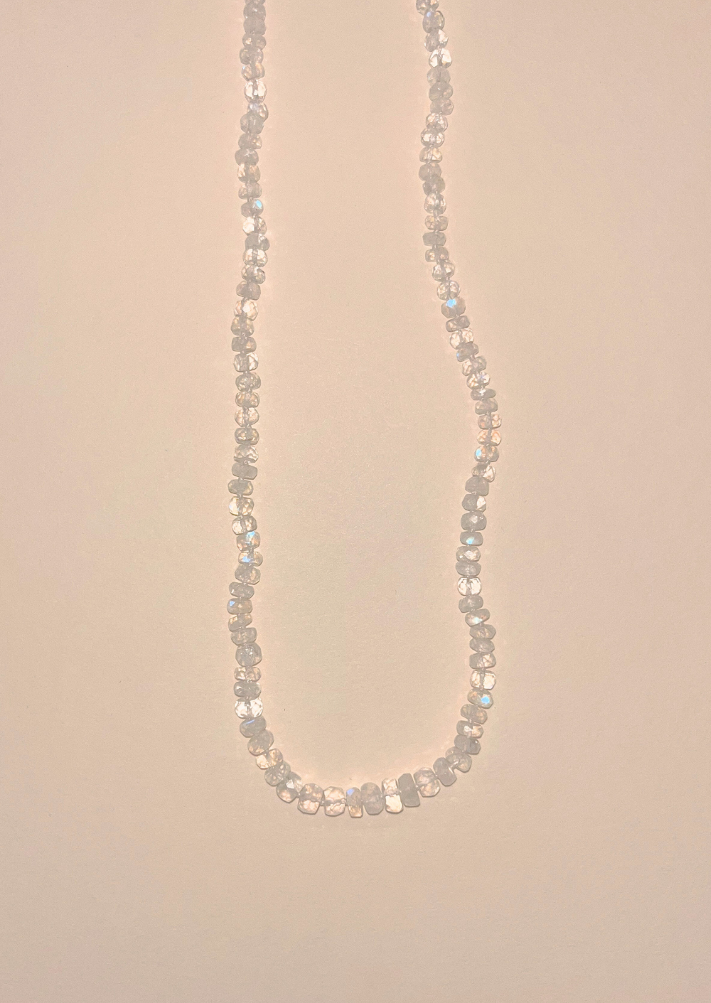 Knotted Moonstone Necklace